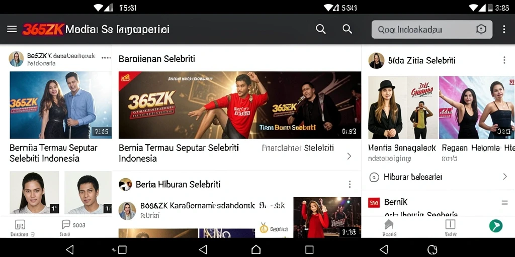 Tampilan utama 365ZK yang menarik dan informatif.