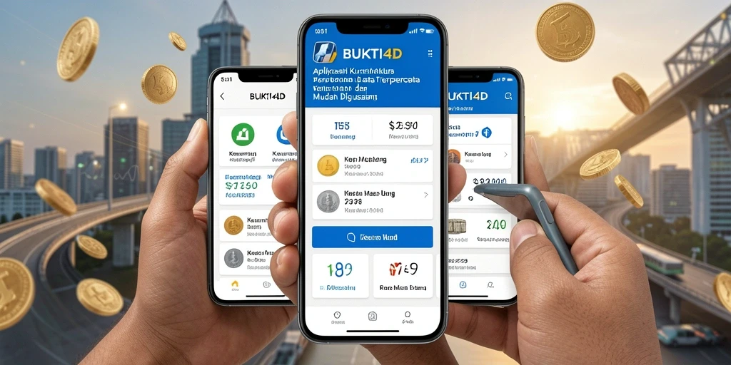 Tampilan antarmuka BUKTI4D yang cepat dan informatif.