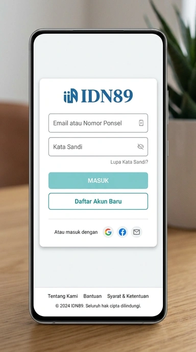 Cara Masuk Akun idn89 dengan Mudah